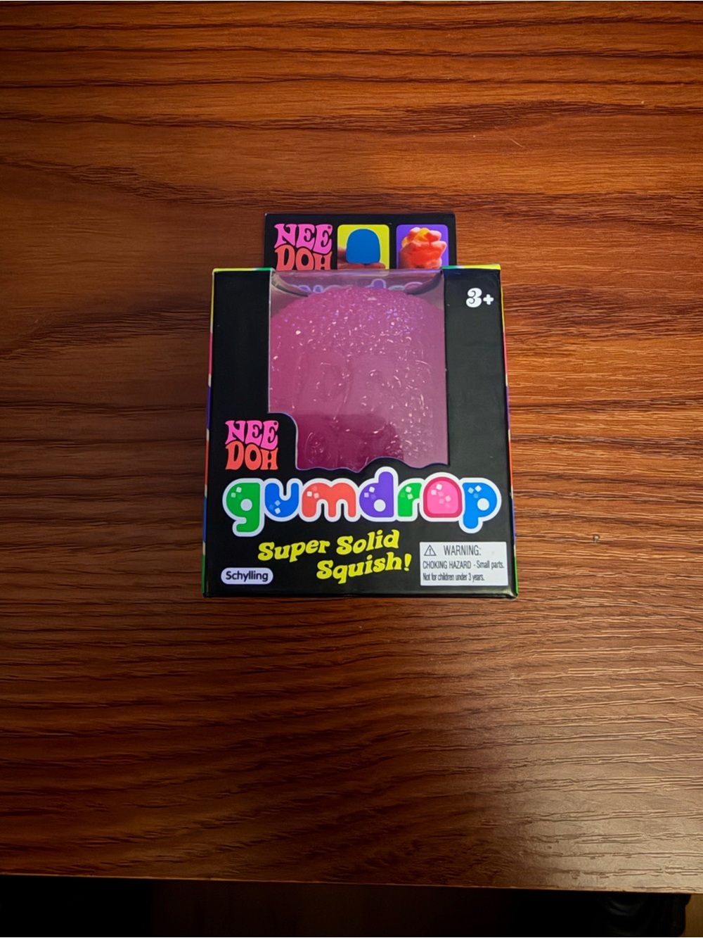 NeeDoh Gumdrop Super Solid Squish Pink